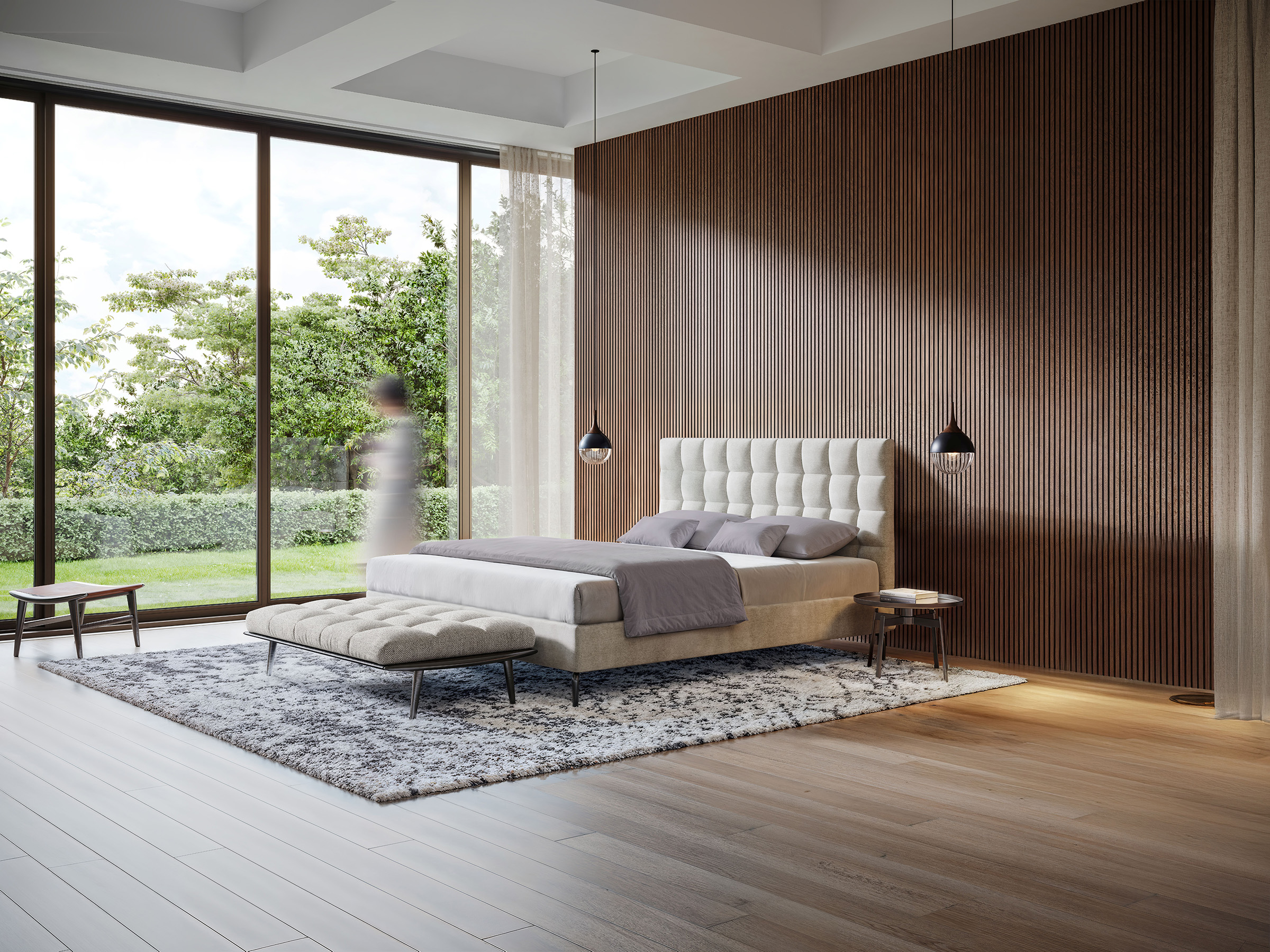 Chloé Elite Bed in a room