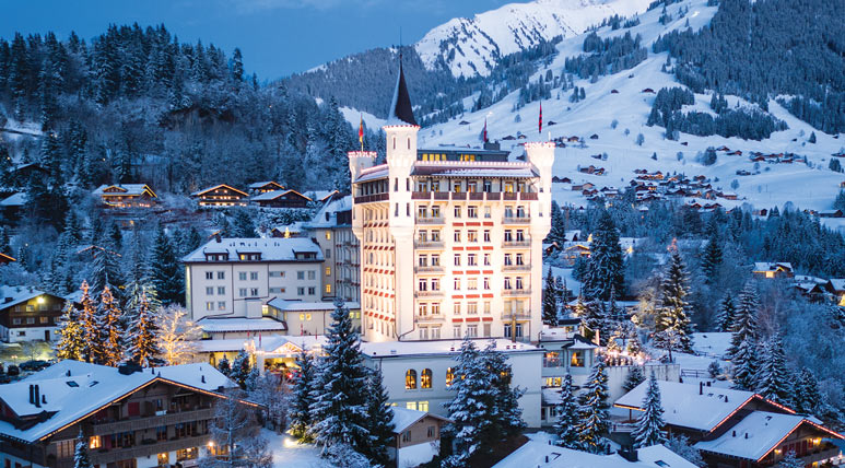 « Gstaad Palace: Qui è possibile rallentare. »