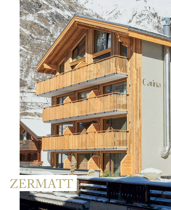 Hôtel Carina à Zermatt