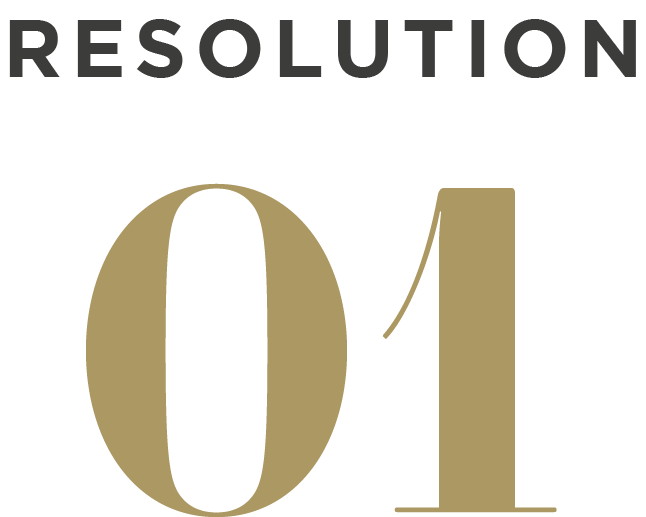 Bonnes résolutions 2020