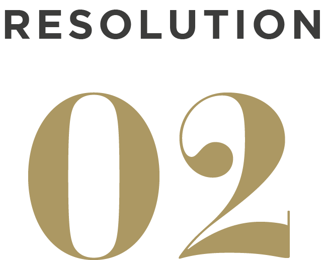 Bonnes résolutions 2020