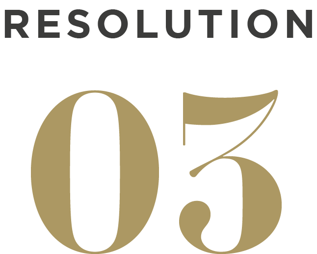 Bonnes résolutions 2020