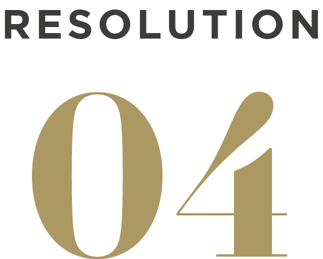Bonnes résolutions 2020