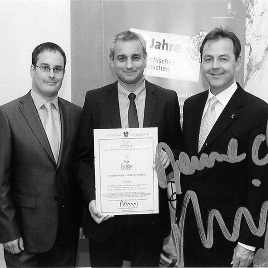 Histoire d'Elite: Certification Ecolabel en 2011